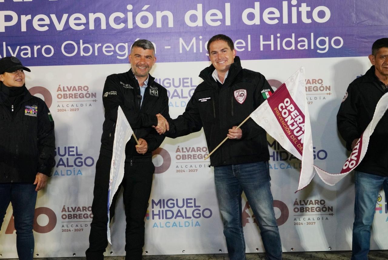 Arrancan operativo conjunto Miguel Hidalgo y Álvaro Obregón