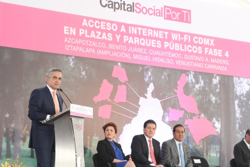 Van 51 puntos de internet gratuito en DF