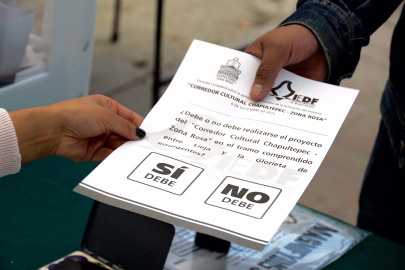 Gana el «No» a Corredor Chapultepec