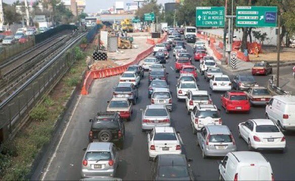 Reducirán carriles en Tlalpan por obras