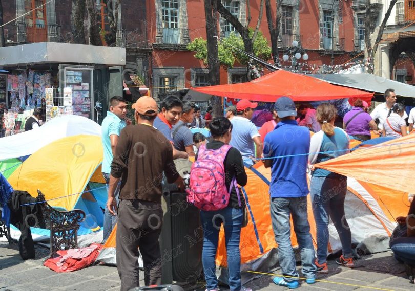 Expulsan a los maestros de la CNTE de la CdMx