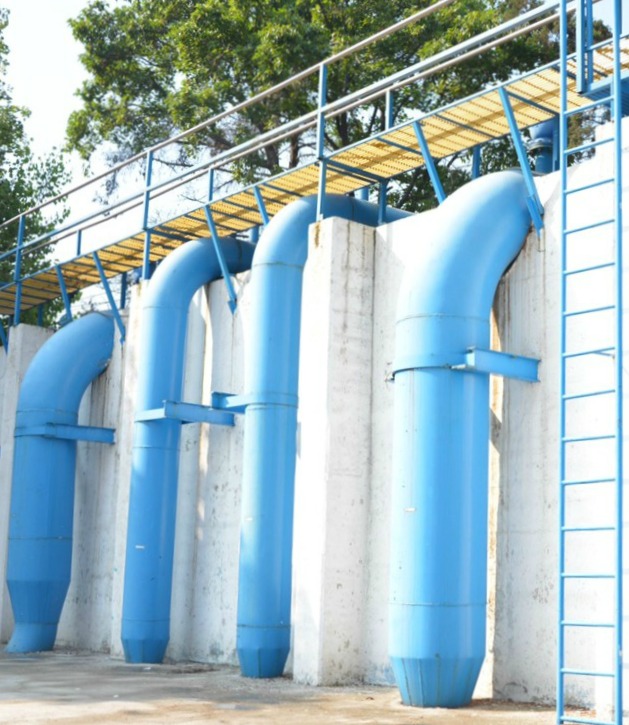 Rehabilitan planta de bombeo de agua en MH