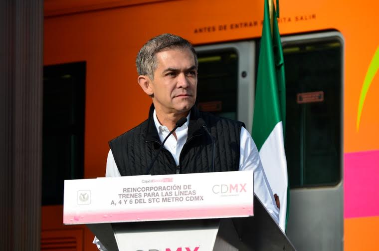 Descarta Mancera aumento en la tarifa del Metro