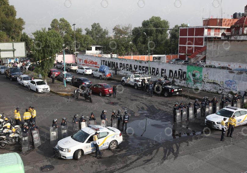 Impiden movilizaciones de choferes de Uber
