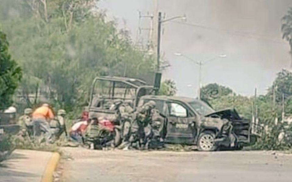 Enfrentamientos entre grupos delictivos en Tamaulipas