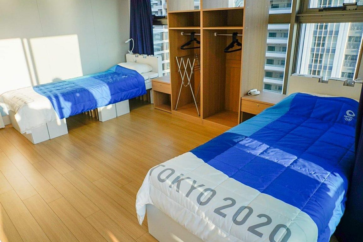 Las peculiares camas de la Villa Olímpica en Tokio 2020