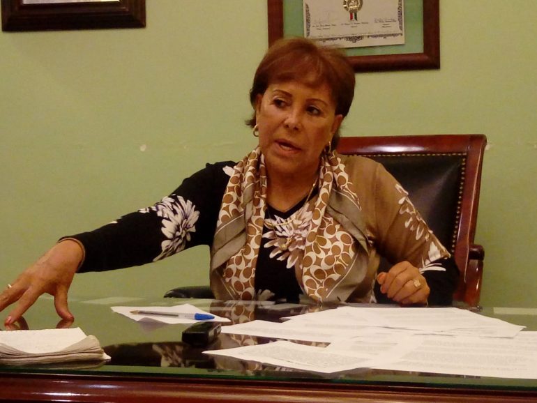 Alejandra Barrios salió de la cárcel