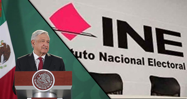 AMLO acusa al INE por actos antidemocrático