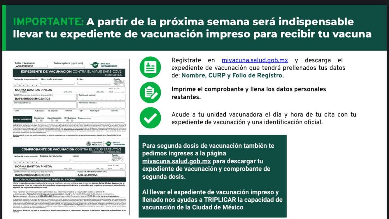 vacunación para los de 30 en CDMX