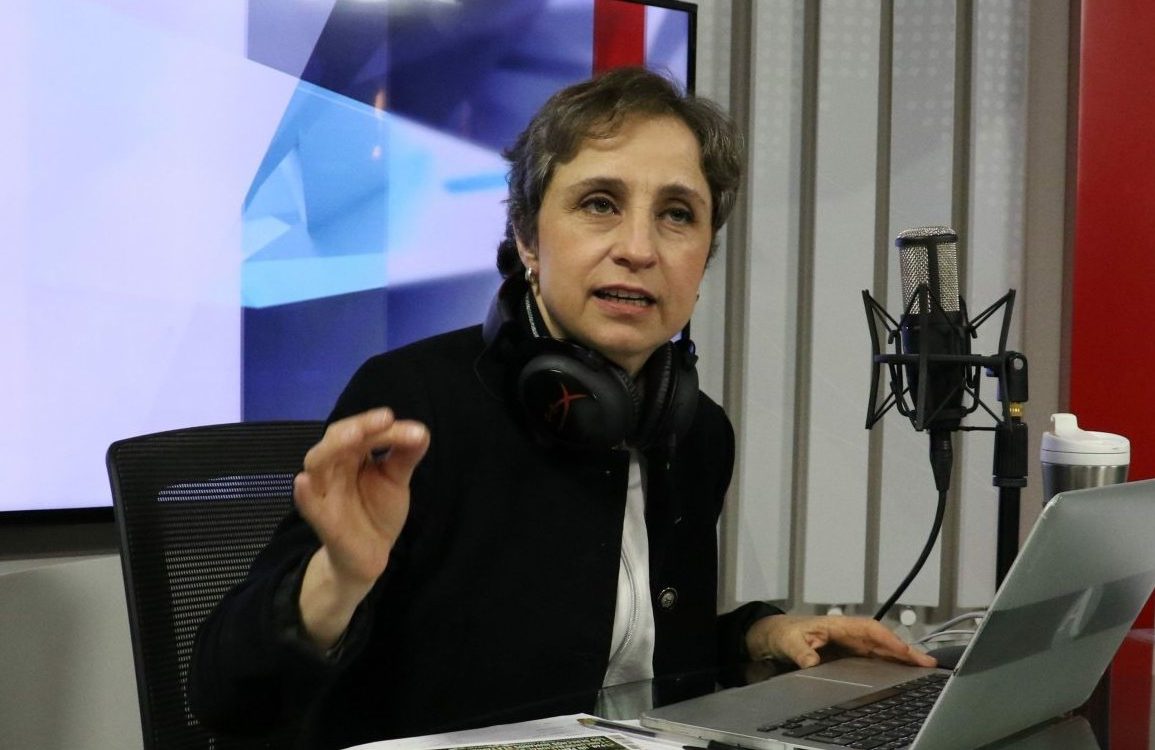 Aristegui contra la sección de Fake News en las mañaneras