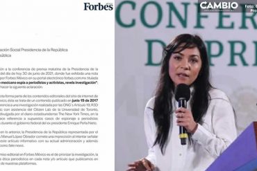 Forbes se defiende ante calumnias de Elizabeth Vilchis