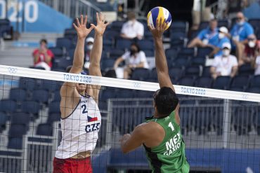 México cae ante Republica Checa en voleibol de playa