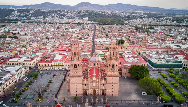 Morelia semáforo rojo