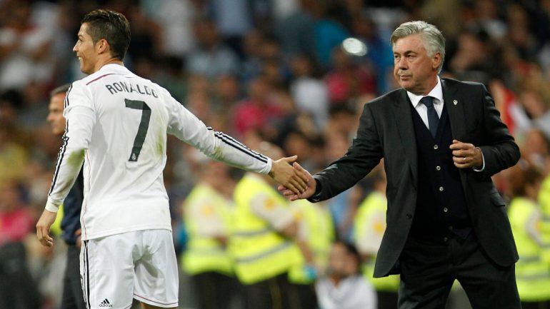 No pedí a Cristiano para el Madrid, Ancelotti
