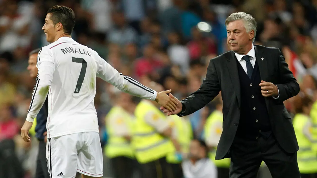 No pedí a Cristiano para el Madrid, Ancelotti