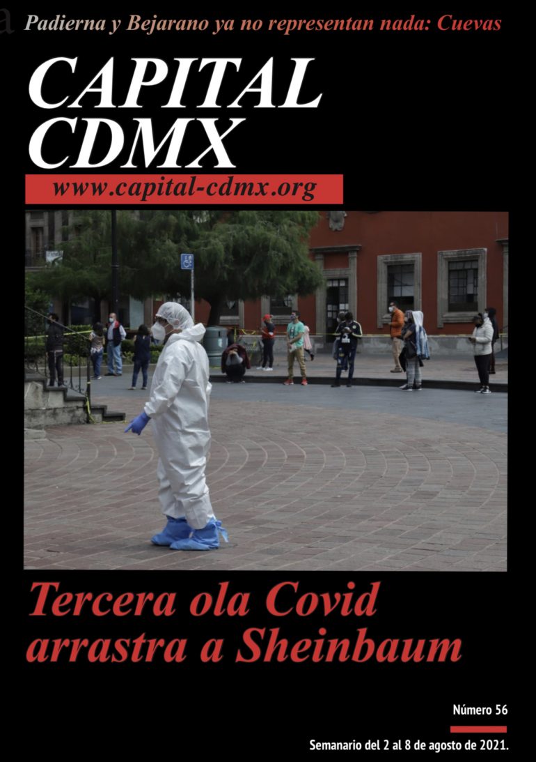 Tercera ola Covid-19 arrastró a Sheinbaum