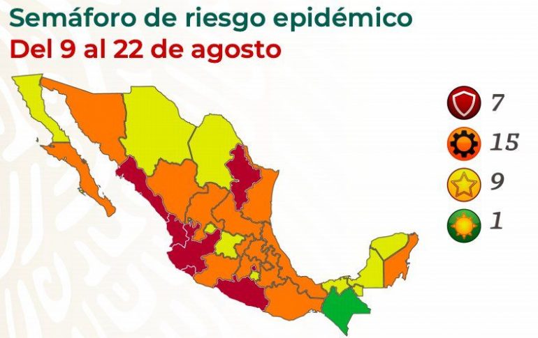 Discrepan por semáforo epidemiológico para CDMX ¿Rojo o naranja?