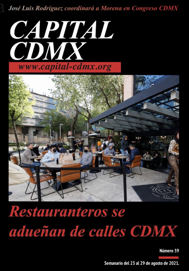 Restaurantes se adueñan de calles de la CDMX