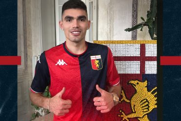 Johan Vázquez nuevo jugador del Genoa