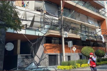 Explosión de edificio en Av Coyoacán CDMX