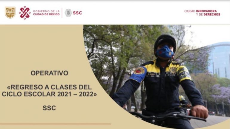 Operativo por regreso a clases y más policías en cuadrantes