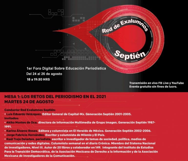 Primer foro digital de la Red ExAlumnos Septién