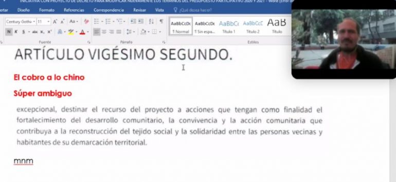 Rechazan vecinos propuesta de Sheinbaum sobre presupuesto participativo