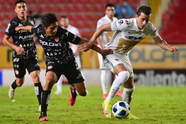 Pumas se lleva goleada en Aguascalientes