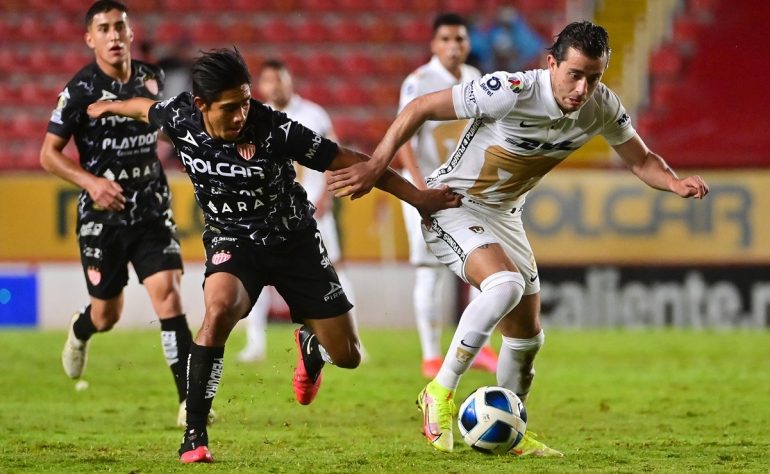 Pumas se lleva goleada en Aguascalientes