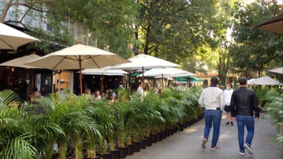 Restaurantes se apropian de calles CDMX