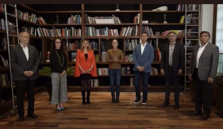 Ajusta Sheinbaum su gabinete a mitad del camino