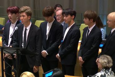 BTS defiende a la juventud en su discurso en la ONU