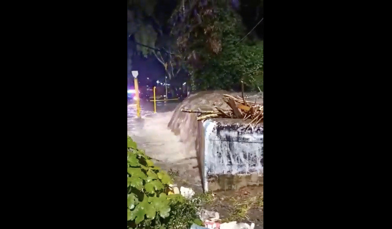 Desbordamiento de Río San Buenaventura