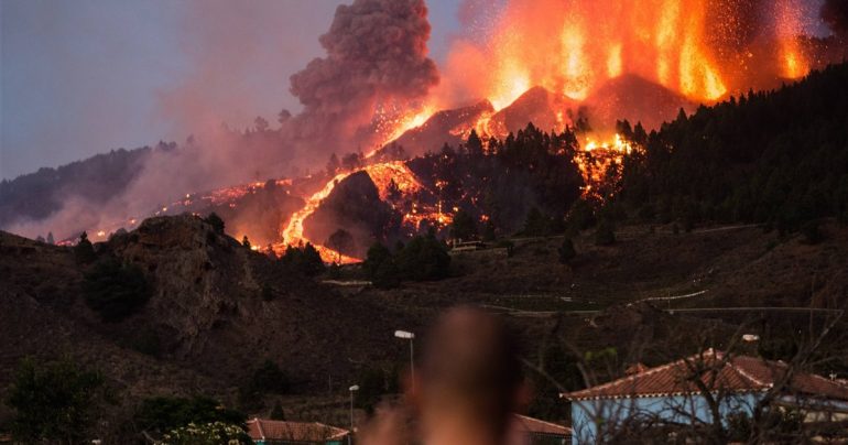 Aumenta actividad explosiva en volcán de La Palma
