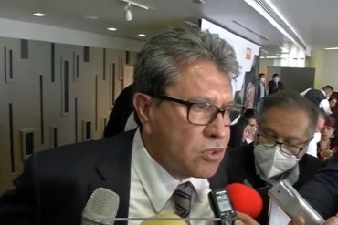El senador Ricardo Monreal apoya al INE