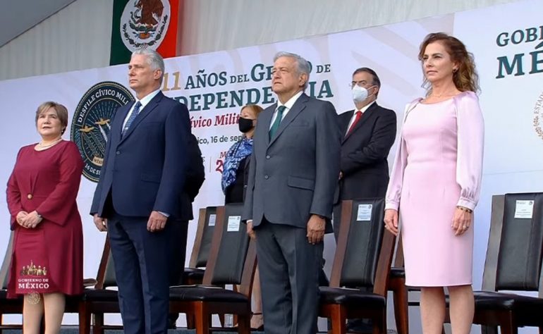 Así se vivió el desfile militar del 16 de septiembre 2021