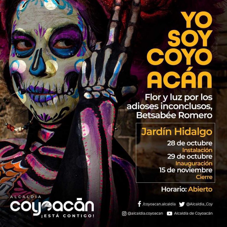 Abre Cartelera cultural de Día de Muertos en Coyoacán