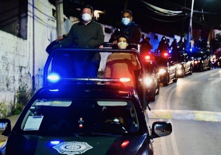 Combaten inseguridad en La Magdalena Contreras