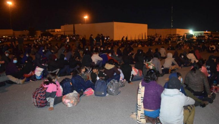 Detienen a 652 migrantes en México rumbo a EU