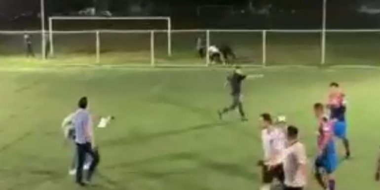 Partido de fútbol en Azcapotzalco termina con balacera