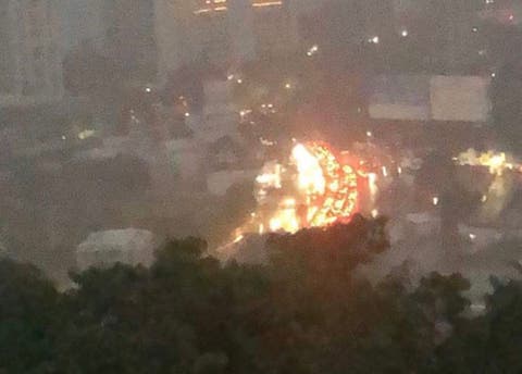 Así incendiaron el Baby'O en Acapulco