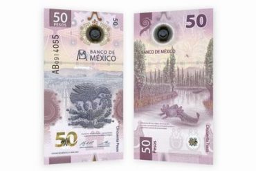 Nuevo billete de 50 pesos