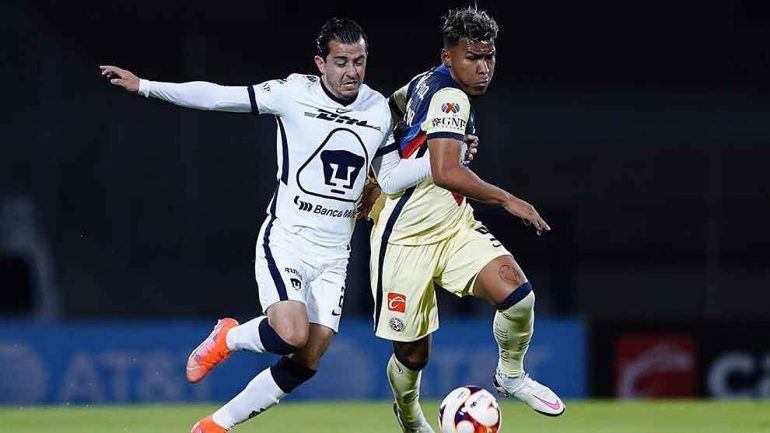Así alinearían Pumas y América para esta noche en la Liguilla