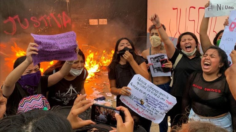 Las mujeres se manifestaran el 25 de noviembre