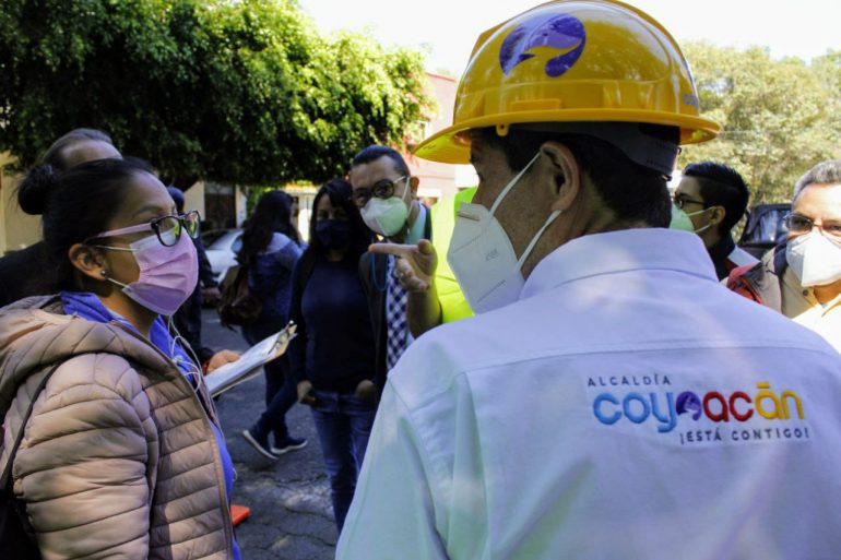 Remozan Centro de Coyoacán tras Día de Muertos 2021