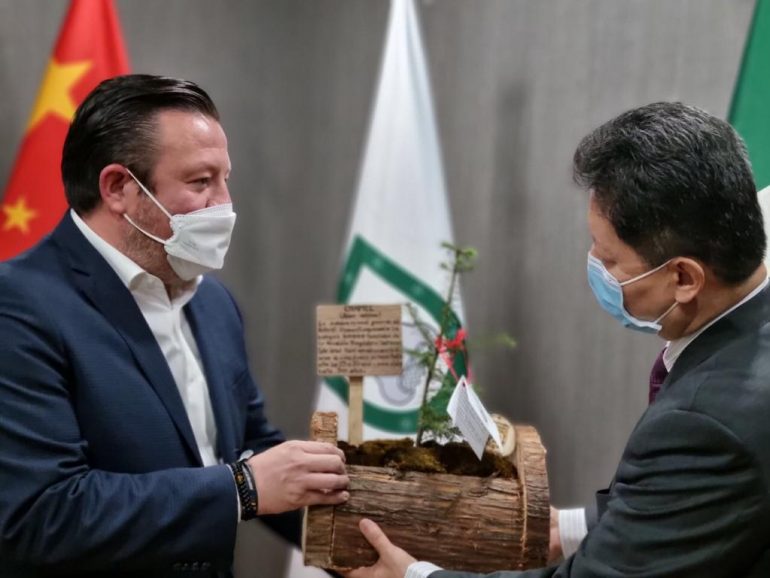 Pactan intercambio China con La Magdalena Contreras