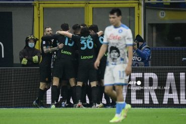 ¡Chao invicto! El Napoli del Chucky pierde ante el Inter en el Meazza