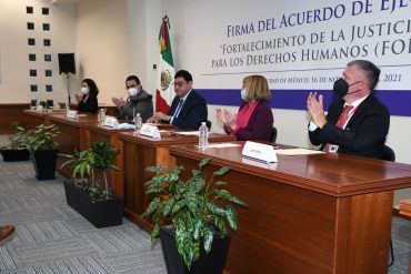 CJF firmó acuerdo para cumplir recomendaciones de DDHH