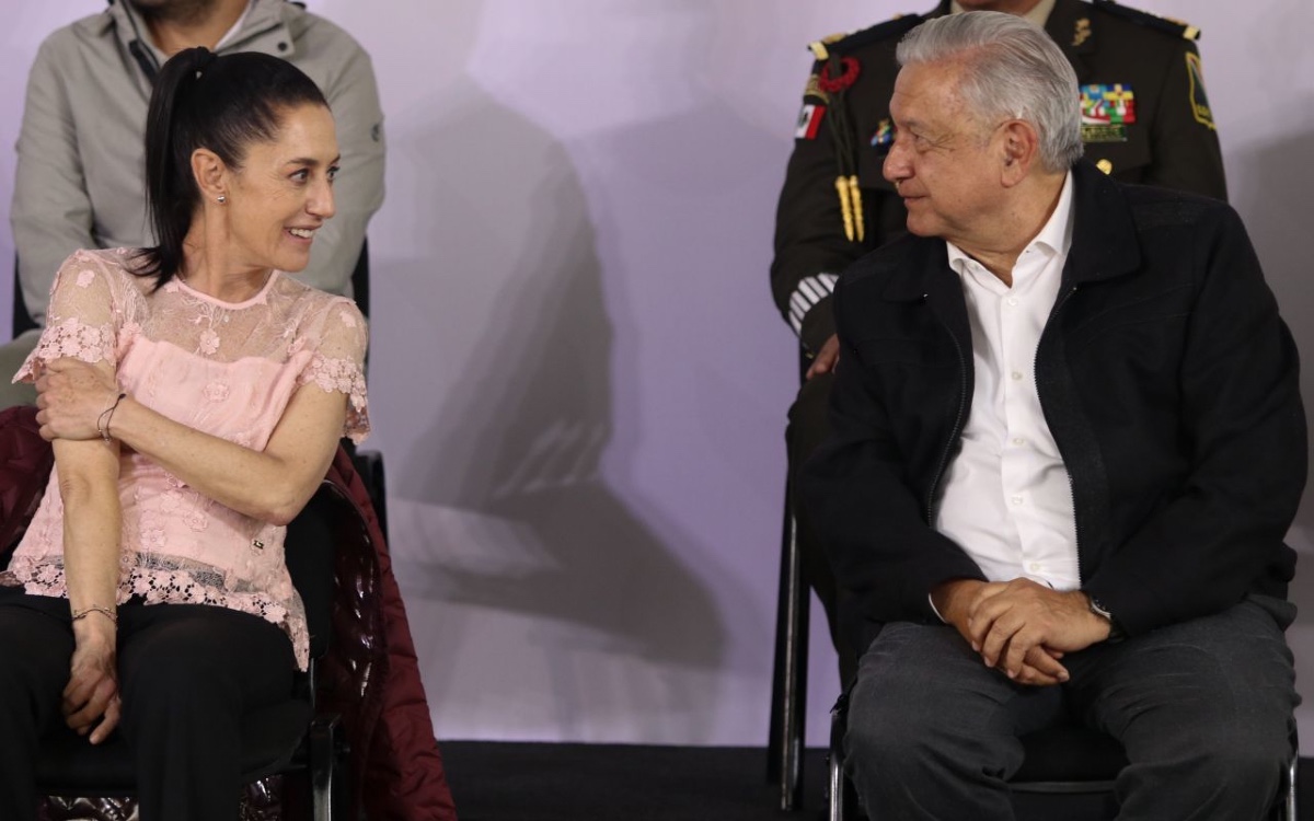 AMLO alista gira con Sheinbaum AMLO alista gira con Sheinbaum