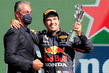 'Checo' Pérez se sube al podio en el GP de México y hace historia